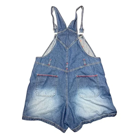 Disney Main Street Superstar Women’s Denim Plus Size Vintage Overalls - Picture 2 of 6